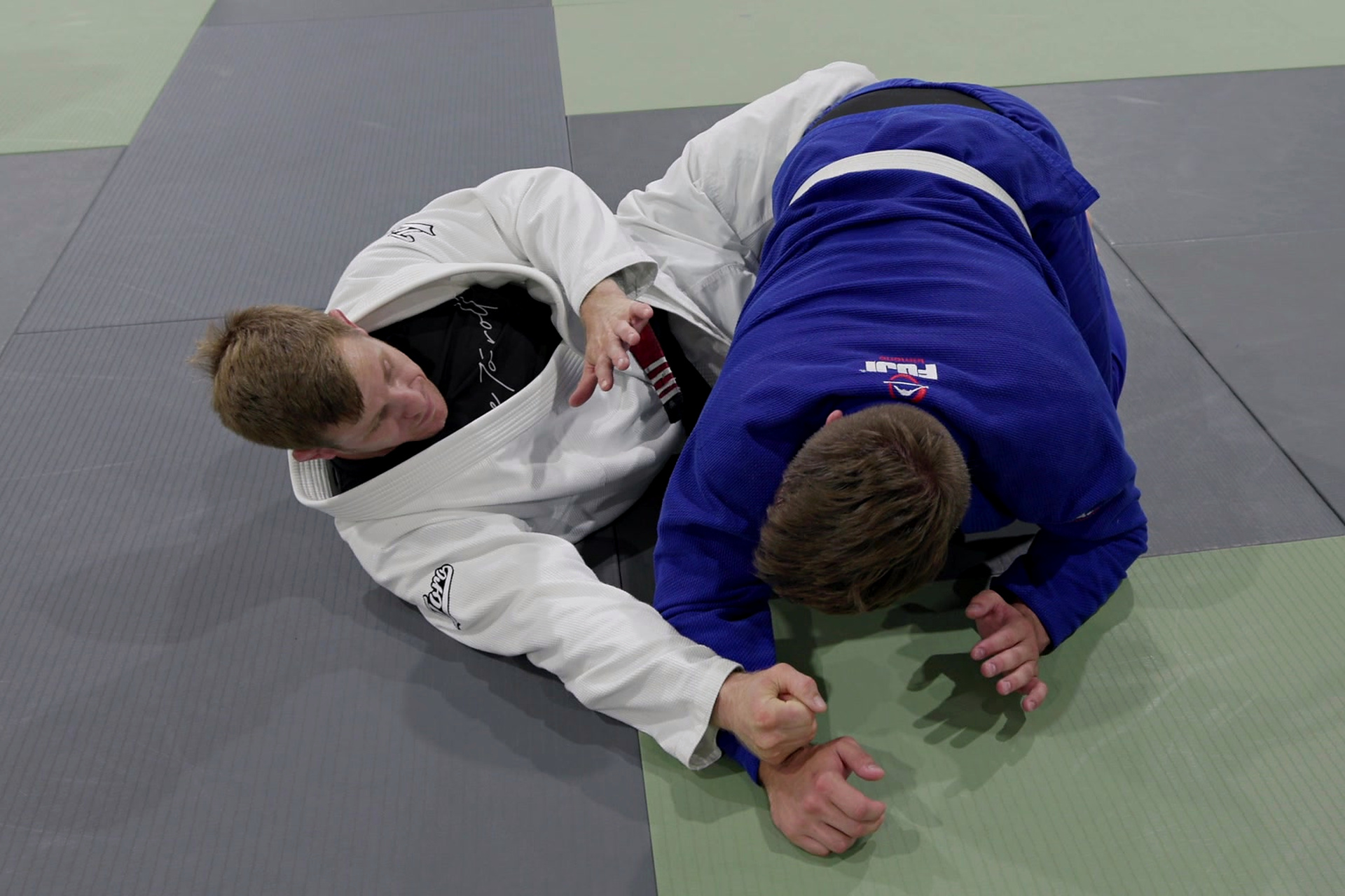 John Wayne Sweep from Half Guard