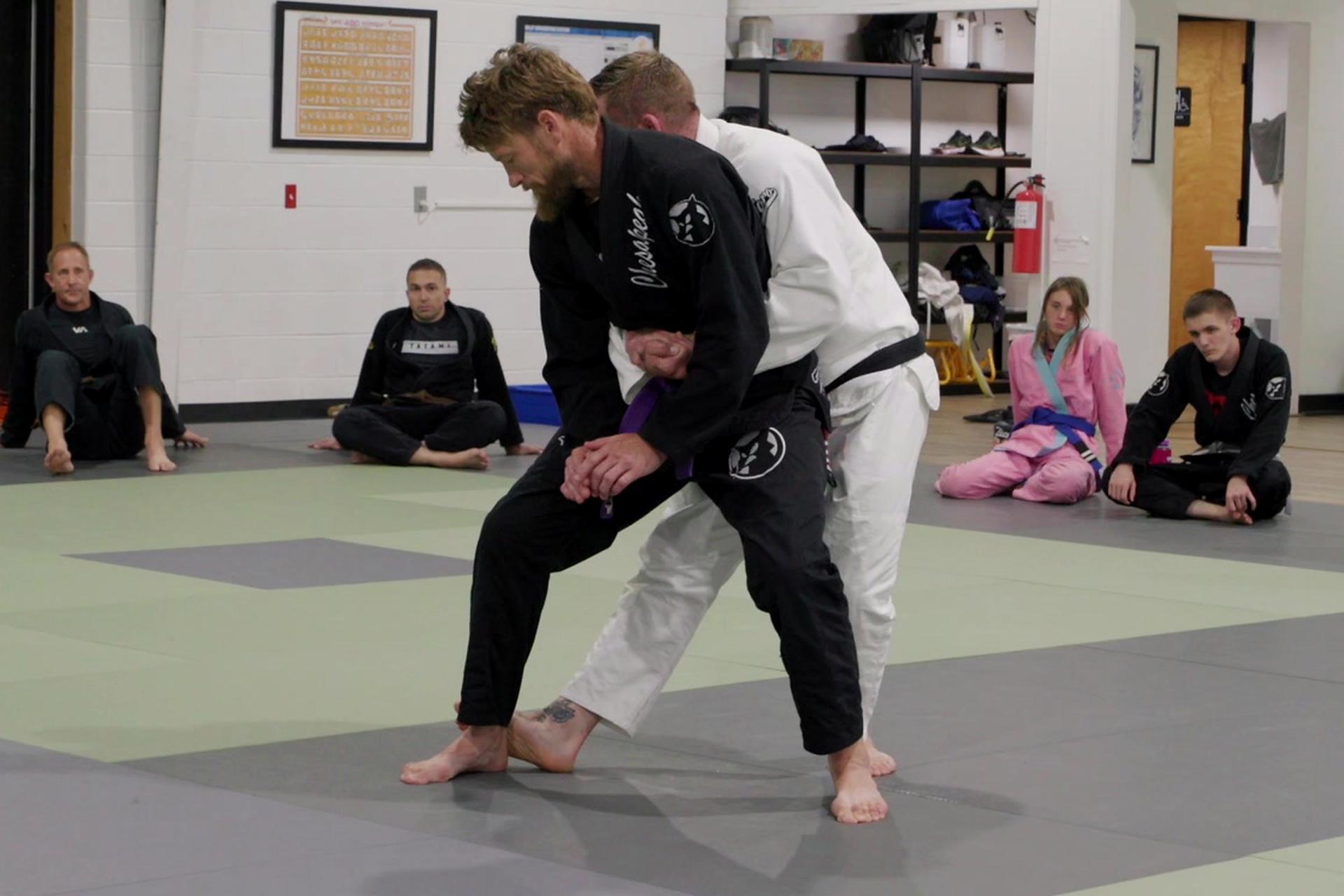Arm Drag to Tani Otoshi